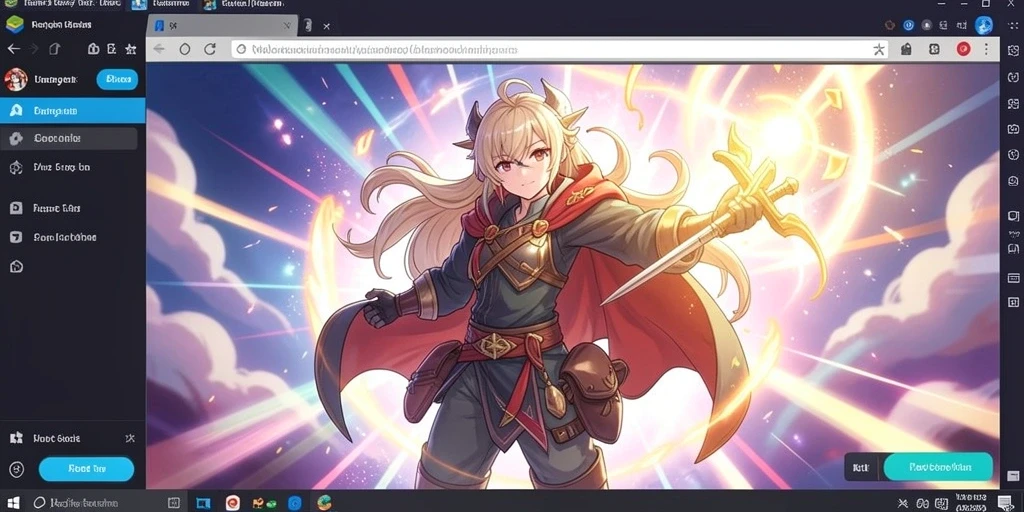 Screenshot menampilkan pertempuran seru antar karakter.