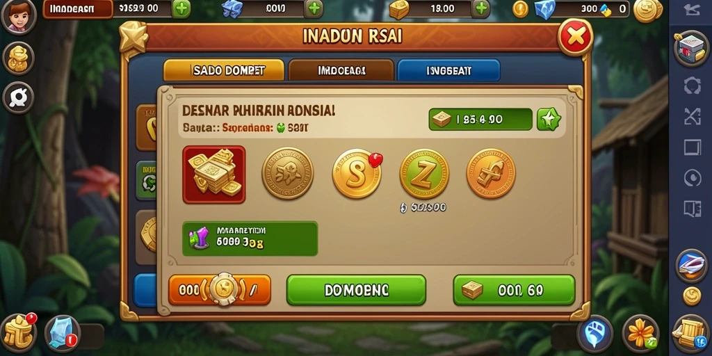 Tampilan antarmuka yang intuitif dan menarik.