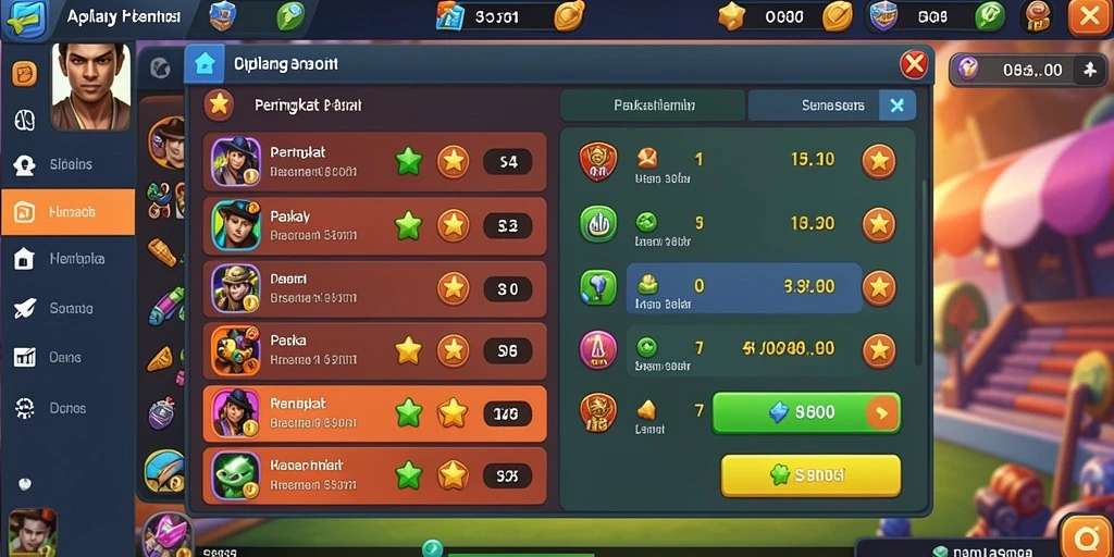 Tampilan antarmuka yang menarik dan user-friendly.