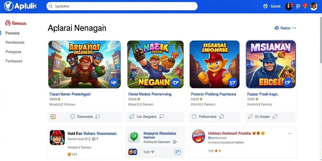 Gambar indah yang menampilkan karakter utama dalam aksi.